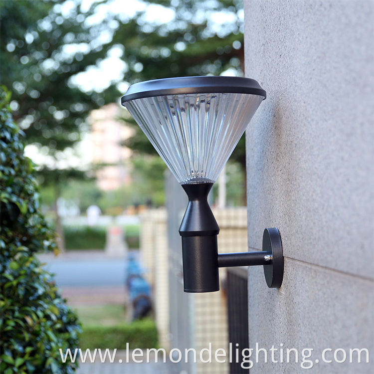 Motion Sensor Solar Wall Light